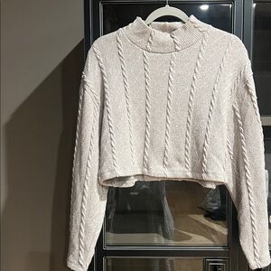 Zara Beige Knit Sweater